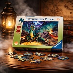 Ravensburger Green and Blue Dragon Puzzle